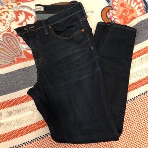 Madewell 9” skinny skinny jeans